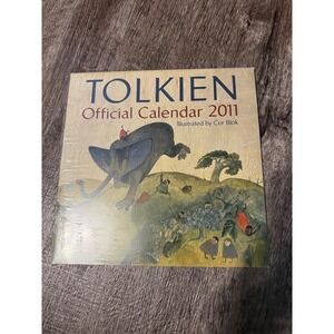 Tolkien Official Calendar 2011 Cor Blok Lord of the Rings Art New Sealed